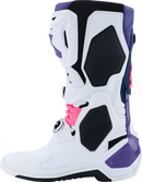 ALPINESTARS Tech 10 Boots - White/Violet/Navy/Pink Fluorescent - US 7 / EU 40.5 2010020-2780-7