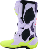 ALPINESTARS Tech 10 Supervented Boots - Purple/Fluorescent Yellow/Diva Pink - US 8 / EU 42 2010520-3150-8