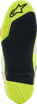 ALPINESTARS Tech 10 Supervented Boots - Purple/Fluorescent Yellow/Diva Pink - US 9 / EU 43 2010520-3150-9