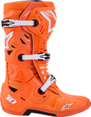 ALPINESTARS Tech 10 Supervented Boots - Fluorescent Orange/Black/White - US 11 / EU 45.5 2010520-4512-11