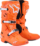 ALPINESTARS Tech 10 Supervented Boots - Fluorescent Orange/Black/White - US 14 / EU 49.5 2010520-4512-14