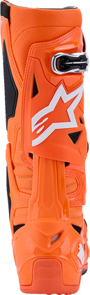 ALPINESTARS Tech 10 Supervented Boots - Fluorescent Orange/Black/White - US 14 / EU 49.5 2010520-4512-14