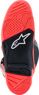ALPINESTARS Tech 7 Boots - Black/Fluorescent Red/Fluorescent Pink - US 10 / EU 44.5 2012025-1576-10