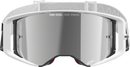 ALPINESTARS GOGGLES Supertech Goggle - Corp - White - Silver Mirror Lens 5100325-2055
