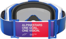 ALPINESTARS GOGGLES Vision 8 Goggle - Corp - Blue/White - Blue Mirror Lens 5101625-7274