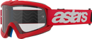 ALPINESTARS GOGGLES Youth Vision Goggle - Blaze - Red - Clear Lens 5140325-3067