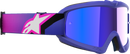 ALPINESTARS GOGGLES Youth Vision Goggle - Corp - Purple Fluo/Pink - Blue Mirror Lens 5140225-3152