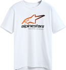 ALPINESTARS Aligned CSF T-Shirt - White - Medium 1235-72315-20-M