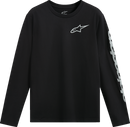 ALPINESTARS Trackside Long-Sleeve CSF T-Shirt - Black - Medium 1235-74100-10-M