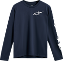 ALPINESTARS Trackside Long-Sleeve CSF T-Shirt - Navy - 2XL 1235-74100-70-2X
