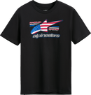 ALPINESTARS National CSF T-Shirt - Black/USA - Medium 1235-72365-1017-M