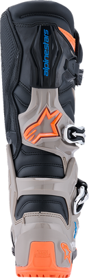 ALPINESTARS Tech 7 Enduro Boots - Black/Warm Gray/Fluorescent Orange - US 12 2010426-1562-12
