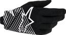 ALPINESTARS Radar Pro Gloves - Black/White - Small 3560325-12-S