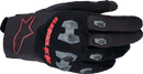 ALPINESTARS Pro-Dura Gloves - Black/Bright Red - 2XL 3560425-1303-2X
