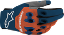 ALPINESTARS Pro-Dura Gloves - Navy/Hot Orange/White - 2XL 3560425-7162-2X