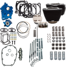 S&S CYCLE Power Pack - 4.500" Stroke - Oil Cooled - Black w/o Highlights - M8 310-1105C