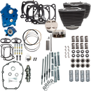 S&S CYCLE Power Pack - 4.375" Stroke - Oil Cooled - Black w/o Highlights - M8 310-1052C