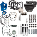 S&S CYCLE Power Pack - 4.375" Stroke - Oil Cooled - Black w/Highlights - M8 310-1058C