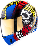 ICON Airform™ Helmet Lucky Lid 5 MIPS® Glory Medium - Injection Molded Polycarbonate Shell with Advanced Ventilation System
