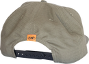 FMF Primo Ripstop Hat Olive with Rope Trim and FMF Woven Label
