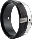 KHROME WERKS Exhaust End Cap - Billet Cut Tip - Digital Camo - 4-1/2" 200880P