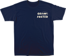 FMF Faster T-Shirt in Navy - 2XL by FMF, Part Number FA25118902NVY2X