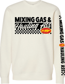 FMF Mixin Crew Fleece - Bone - XL by FMF Part Number FA25121901BONXL