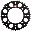RENTHAL Rear Sprocket - Aluminum - 46 Tooth - Black - KTM 518U-420-46GPBK