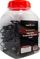 YUASA Ring Terminals - Battery Charger - 15 A - 25 Pack YUA00ACC05BK25