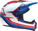 Z1R Youth Dirt Maxx Helmet Vortex Red/White/Blue - Medium (Part Number 0111-1730)