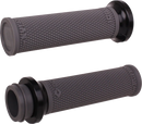 ODI Ruffian Lock-On Street Grips - Indian TBW - Graphite/Black V30ITWH-B