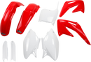 UFO Body Kit - OEM Red/White - Honda - CRF '02-'03 HOKIT106F@999