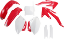 UFO Body Kit - OEM Red/White - Honda - CRF '05-'06 HOKIT108F@999