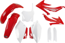 UFO Body Kit - OEM Red/White - Honda - CRF '08 HOKIT110BF@999