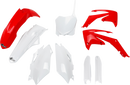 UFO Body Kit - OEM Red/White - Honda - CRF '11-'13 HOKIT115F@999