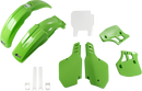 UFO Body Kit - '89/'90/'92 OEM Green/White - Kawasaki - KX '89-'92 KAKIT189F@999