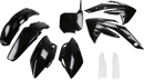 UFO Body Kit - Black/White - Honda - CRF '07-'25 HOKIT111F@001