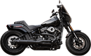 S&S CYCLE Super Street 2:1 Exhaust System - Black 550-0788