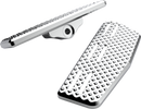 LA CHOPPERS Mini Floorboards - Driver - Chrome LA-P101-01C