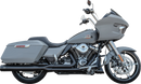 S&S CYCLE 2-into-1 GNX Exhaust System - Race Only - Guardian Black - Touring 550-1167