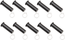 DRAG SPECIALTIES Pivot Pin/Clip Kit - Lever - 10 Pack - Black 74113B