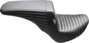 LE PERA Kickflip Up Front Seat - Pleated - Black - FL/FX '18-'25 LYU-590PT