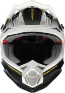 MOOSE OFFROAD MR3 Helmet - F.A.F. - White/Black/Gold - Small 0110-8928
