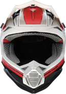 MOOSE OFFROAD MR3 Helmet - F.A.F. - White/Black/Red - Small 0110-8933