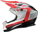 MOOSE OFFROAD MR3 Helmet - F.A.F. - White/Black/Red - Medium 0110-8934