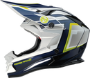 MOOSE OFFROAD MR3 Helmet - F.A.F. - White/Navy/Green - Large 0110-8945
