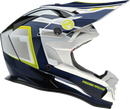 MOOSE OFFROAD MR3 Helmet - F.A.F. - White/Navy/Green - Large 0110-8945
