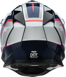 MOOSE OFFROAD MR3 Helmet - F.A.F. - White/Navy/Pink - XL 0110-8951