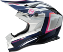 MOOSE OFFROAD MR3 Helmet - F.A.F. - White/Navy/Pink - Medium 0110-8949