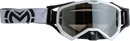 MOOSE OFFROAD XCR Goggle - White/Black - Smoke Lens 2601-3167